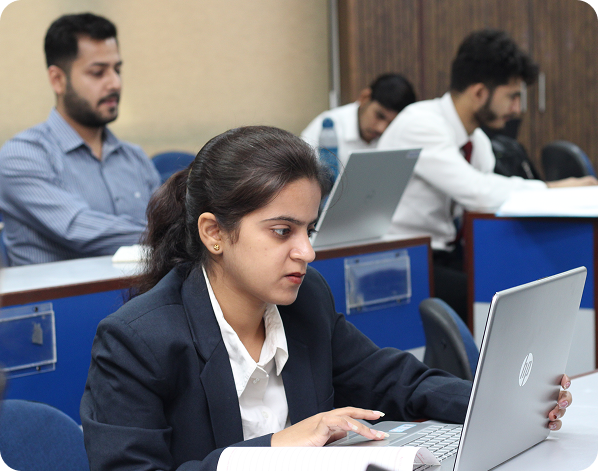 FIIB students learning with industry-focused technology