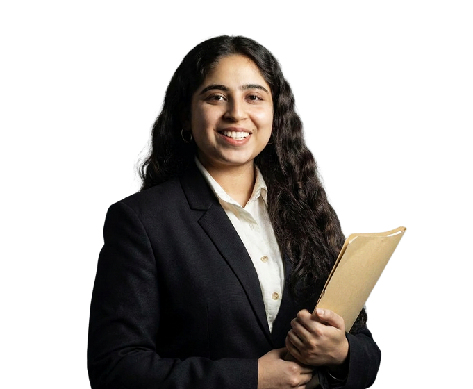 FIIB PGDM-FM student ready for a finance career